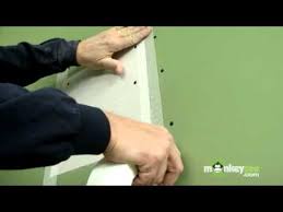 (drywall is also known as wallboard, gypsum board, and sheetrock.) Fixing Large Holes In Walls Youtube