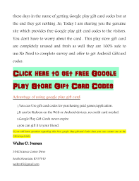 All that and more is possible! How To Get Google Play Gift Card Codes Android Play Store