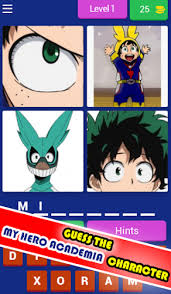 To play this quiz, please finish editing it. 4 Pics Hero Academia Quiz Latest Version For Android Download Apk