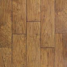 Allen Roth 6 14 In W X 4 52 Ft L Saddle Handscraped Laminate Wood Planks Handscraped Wood Flooring Wood Laminate