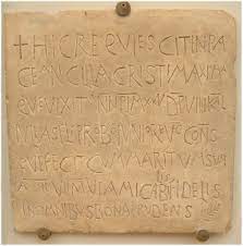 Later, a preference for valuable or prestigious objects (jewelry or weapons) seems to the ruthwell cross inscription could also be mentioned, but its authenticity is dubious. Early Christian Inscriptions Wikipedia