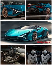 2021 Lamborghini Sian Roadster Dailyrevs Com Best Luxury Cars Super Cars Futuristic Cars