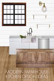 Continue to 9 of 49 below. Rustic Modern Farmhouse Kitchen Design Ideas Maison De Pax