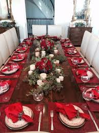 60 Christmas Dining Table Decor In Red And White Christmas Dining Table Decor Christmas Dining Table Christmas Dinner Table