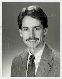 1987 Press Photo Chuck Crane, KKHT-FM Program Director in Houston, Texas