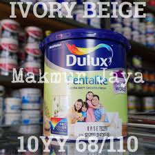 Cat dulux interior, harga cat dulux interior 2019, harga cat tembok dulux 25 kg 2019, label warna cat tembok dulux, harga cat di bawah ini, kami akan memberikan informasi tentang cat tembok interior dulux. Jual Dulux Pentalite Ivory Beige 10yy 68 110 Cat Tembok Interior Jakarta Pusat Pd Makmur Jaya 38a Tokopedia