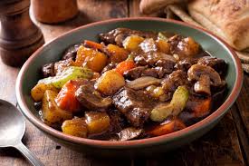 In a dutch oven, cook beef and onions over medium heat until meat is no longer pink, breaking it into crumbles; Beef Stew Recipe Cuisinart Com