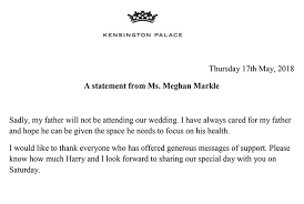 She's like, 'dad, i'm so heartbroken. Meghan Markle Releases Statement Regarding Father Thomas Markle Hello