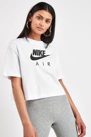 Black And White Nike T Shirt Women S Womens Nike Air Tee White Nike Shirts Women Adidas Shirt Women Nike Women Outfits