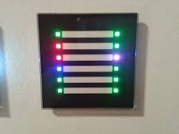 unser bautagebuch led statusanzeige mit loxone technische spielereien led bautagebuch