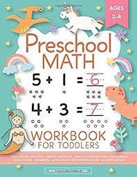 Preschool Math Workbook For Toddlers Ages 2 4 Beginner Math Preschool Learning Book With Number Tracing And Ma Preschool Math Math Workbook Preschool Learning