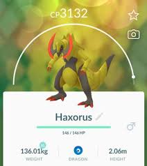 Haxorus Pokemon Go - Counters, How To Beat, Moves and More