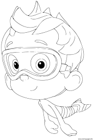 The film with a combination of comedy, entertainment and music genres, and revolves around the underwater adventures of the characters molly, gil, goby, deema, oona, nonny, mr grouper and zooli. Nonny Bubble Guppies Kids Mermaid Coloring Pages Printable
