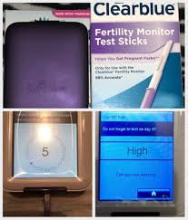 clearblue fertility monitor touch screen 1 count walmart com