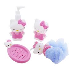 Kids bathroom sets are by far the easiest and cheapest way to get all that you need in order to accessorize with all the latest trends and most functional aspects to any kids bathroom decor. Buy Prime Cartoon Kids Bathroom Soap Dispenser Kids Bathroom Accessories Set For Home Kids Bath Kit For Return Birthday Gift Pink Pack Of 1 Online At Low Prices In India Amazon In