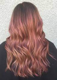 65 Rose Gold Hair Color Ideas Fashionisers C Hair Color Rose Gold Dusty Rose Hair Rose Gold Hair