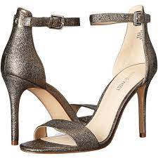 Evangeline angel wing sandals, black/rose gold. Nine West Mana Dark Gold Metallic High Heels 89 Liked On Polyvore Featuring Shoes Sandals Stiletto High Heel Sho Sandals Heels Shoes Women Heels Heels