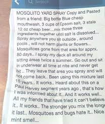 Make spraying herbs to get rid of mosquitoes. 50 Backyard Hacks Mosquito Yard Spray Homemade Mosquito Spray Mosquito Spray
