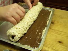 Rice Krispy Rollups Desserts Dessert Recipes Eat Dessert