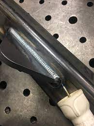 Dollars For Dimes Boss Let Me Tig These Instead Of Mig Guess He Got Tired Of Me Asking Welding Design Tig Welding Metal Welding