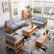 Pendamping sofa yang ideal dengan meja sofa bagus bergaya minmalis modern dari kaca & kayu unik untuk ruang tamu dari brand olympic, ikea, informa, livien. Sitting Sofa Set In 2020 Furniture Design Living Room Furniture Design Living Room Sofas Living Room Design Wood