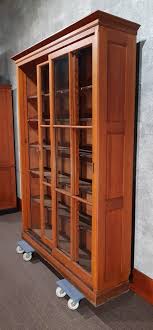 Antique oak hoosier style kitchen cabinet cupboard 2 pc. Cabinets Original Antique Pitch Pine School University Lab Cabinet Circa 1900