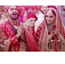 Deepika Padukone And Ranveer Singh Wedding Destination Weddings In Italy Weddings At Lake Como De Indian Bridal Wear Red Indian Bridal Wear Indian Bridal