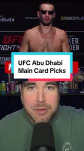 UFC Abu Dhabi Main Card Picks and Breakdowns! Get all your action in all  states using @WagerAttack Sportsbook Casino ! #ufc #ufcabudhabi  #robertwhittaker #rdr #sports #mma