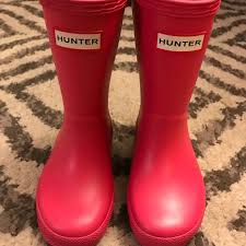 Toddler Hunter Boots Bright Pink