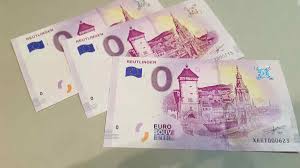 Bei allen käufen, die über dieser grenze liegen, muss das geld per. Der Reutlinger 0 Euro Schein Shoppen In Reutlingen