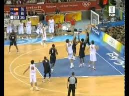 The nba court is 50 feet wide by 94 feet long; 2008 Olympics Basketball Final Usa Vs Spain A Basketball Court Often Is Made With A Polyurethane Coating To Make It More Durable Pekin 2008 Baloncesto Espana