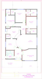 3d Front Elevation Com 1 Kanal House Plan Cda Islamabad My House Plans Indian House Plans House Layout Plans