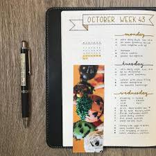 Cold And Cozy Week 43 1 2 Fall Orange Brown Grey Green Red Leaf Bulletjournalweekly Bulletjournal Jour Bullet Journal Junkies Bullet Journal Journal