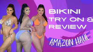 Bikini Try On & Review | Amazon Haul #tryon - YouTube