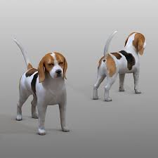 Beagle Dog 3d Model Animated Beagle Dog Dogs Beagle