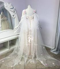 Pin By Shell Tidwell On Fantasy Fairytales Fantasy Wedding Dresses Fairy Wedding Dress Elf Wedding Dress