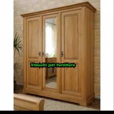 Lemari pakaian kayu jati minimalis terbaru. Harga Lemari Jati Terbaik Furniture Perlengkapan Rumah Juni 2021 Shopee Indonesia
