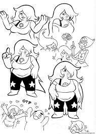 Drawing and coloring pages for the steven universe characters is a great coloring game.boys and girl will learn how to correctly draw the volume of cartoons with the appropriate colors. Amethyst Steven Universe Coloring Pages Printable