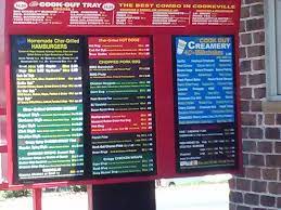 We may earn commission from links on this page, but we only recommend products we back. Cook Out Dickson Menu Prices Restaurant Reviews Tripadvisor