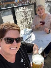 Social gathering with friends and drinks