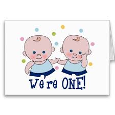 Birthday Wishes For Twins Baby Boys We Re One Boys Card Zazzle Com In 2020 Baby Boy Bibs 1st Boy Birthday Birthday Cards For Twins