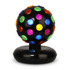 novelty black rotating multi colour disco ball party dj light table lamp lights in home furniture diy lighting lamp table lamp lighting novelty lamps lamp