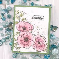 Maybe you would like to learn more about one of these? Delicate Flowers Card Kit By Simon Says Stamp Flower Cards Watercolor Flowers Card Flower Stamp