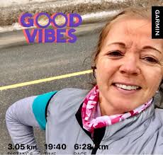 Enjoying some stretching and outside time before the storm hits 🌧️