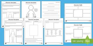 But whether you are writing a personal profile that you can use for your social media platforms or if you want to use it in more professional ways such as in your resume. Character Description Template Set Creative Writing