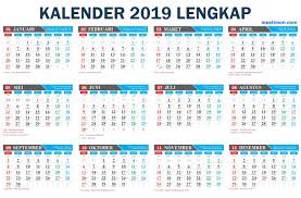 Kalender 2019 Pdf Gratis Editabel Dan Lengkap Hijriyah Jawa Kalender Tanggal Identitas Visual