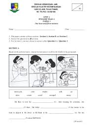 Listening and speaking activity (page 63). Bahasa Inggeris Tahun 4 2017 Kertas 2