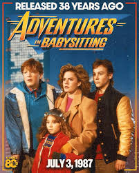 Adventures in Babysitting was released in theaters 38 years ago on July 3,  1987! #adventuresinbabysitting #80smovies #1987 #80s #movies