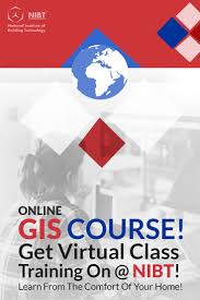Good News For Learner Nibt S Gis Course Is Now Available Online Get The Live Virtual Class Trainin Virtual Class Online Learning Construction Management