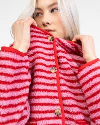 Teddy Weste mit Leoprint